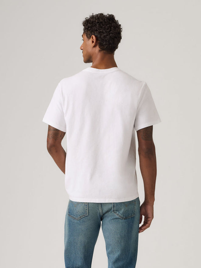 levi's® essential pocket tee | 男裝 005H00038S- White  – Levi's 香港