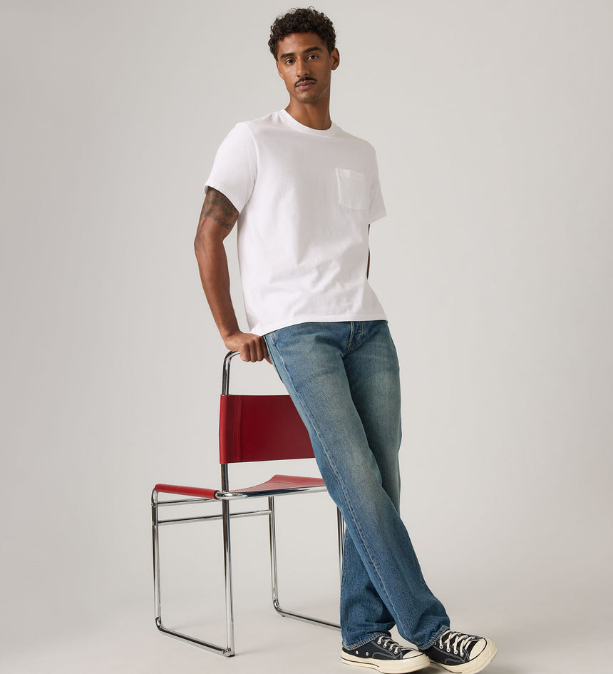 levi's® men's essential pocket tee 005H00038S- White – Levi's Hong Kong