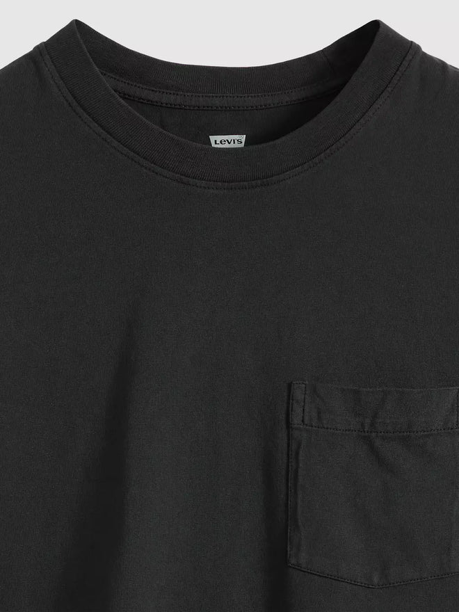 levi's® essential pocket tee | 男裝 005H00039S- Black  – Levi's 香港