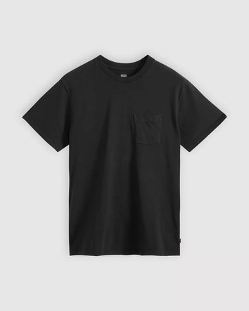 levi's® essential pocket tee | 男裝 005H00039S- Black  – Levi's 香港