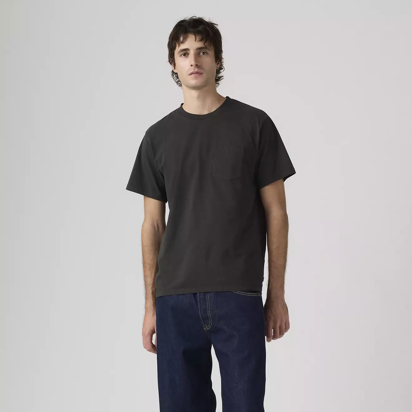 levi's® essential pocket tee | 男裝 005H00039S- Black – Levi's 香港