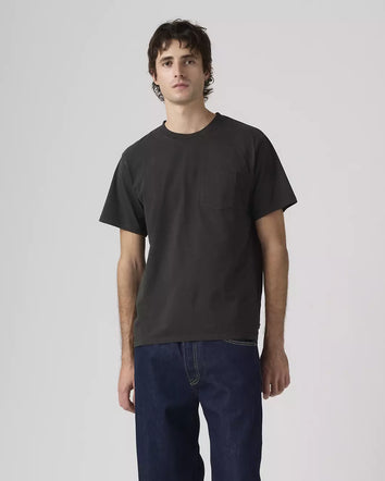 levi's® essential pocket tee | 男裝 005H00039S- Black  – Levi's 香港