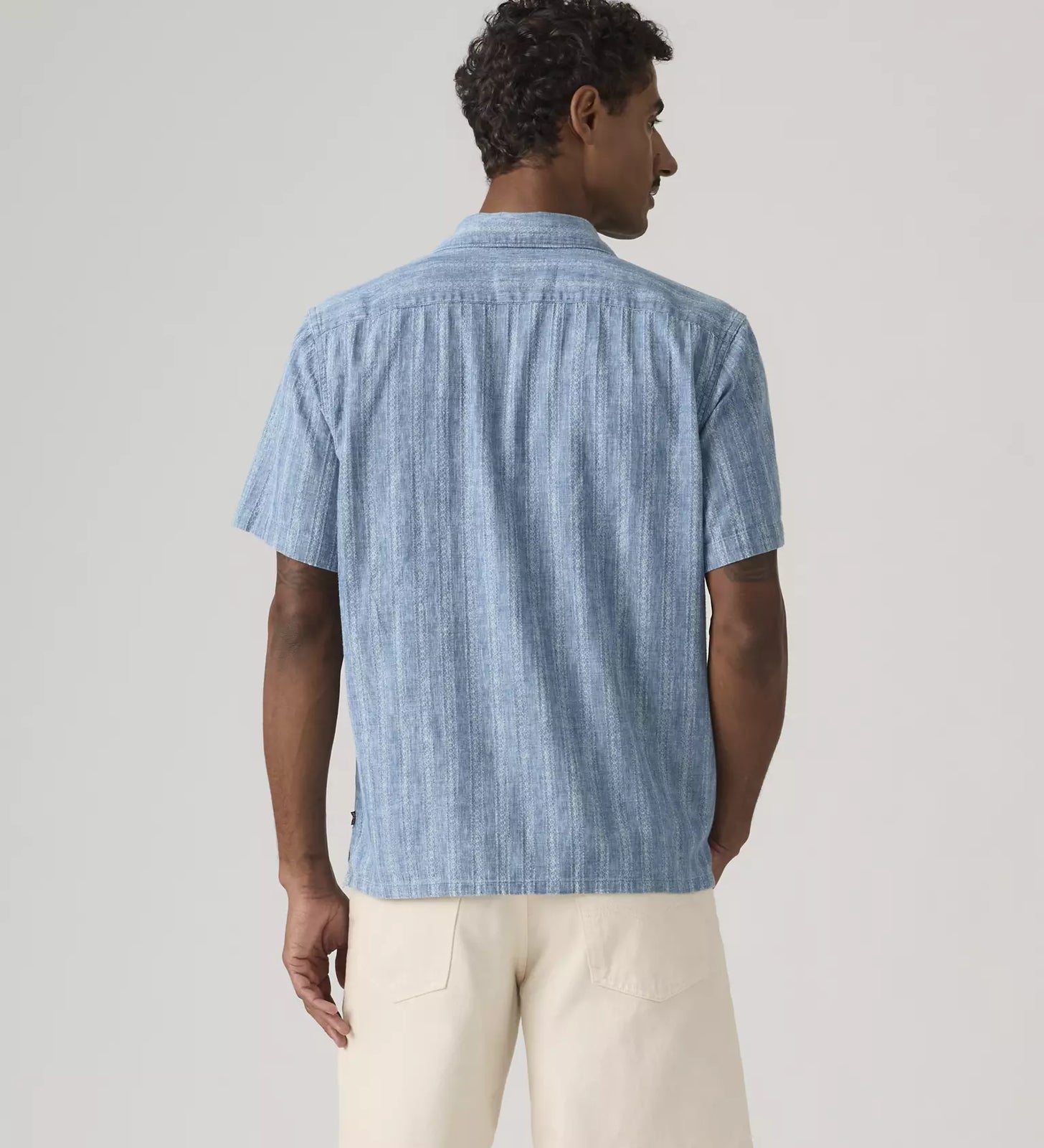 levi's® men's sunset camp 標準版型襯衫 | 男裝   005H50000S- Blue – Levi's 香港