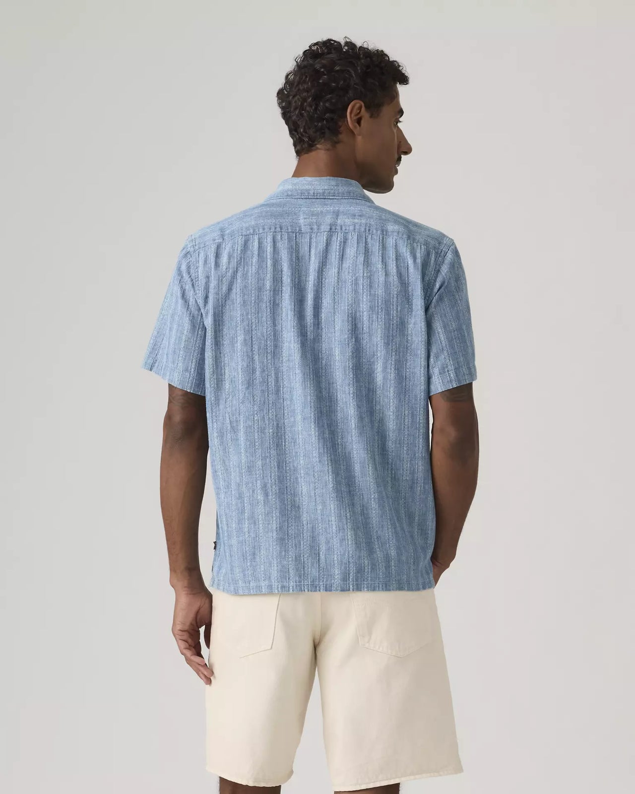 levi's® men's sunset camp standard fit shirt 005H50000S- Blue – Levi's Hong Kong