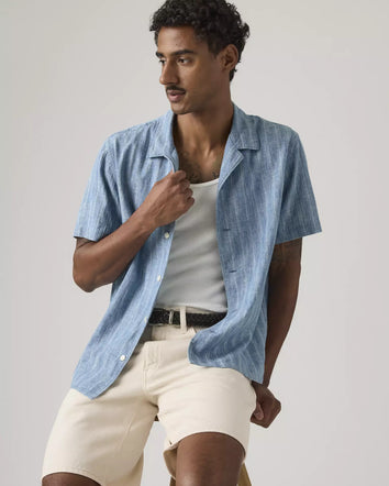 levi's® men's sunset camp standard fit shirt 005H50000S- Blue  – Levi's Hong Kong