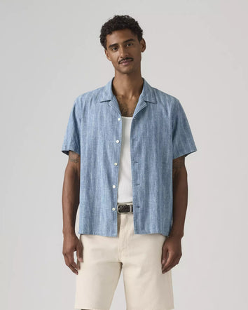 levi's® men's sunset camp standard fit shirt 005H50000S- Blue  – Levi's Hong Kong