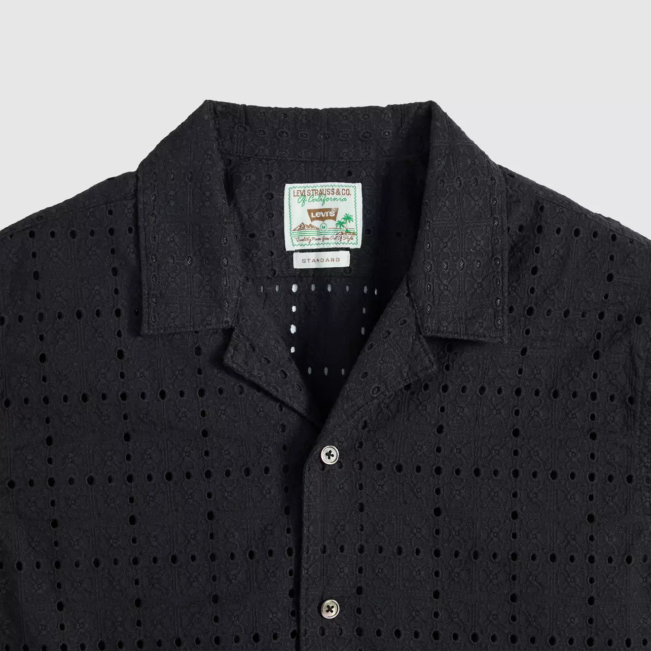 levi's® sunset camp 標準版襯衫 | 男裝   005H50002S- Black – Levi's 香港