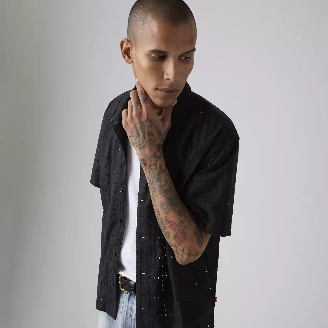 levi's® sunset camp 標準版襯衫 | 男裝   005H50002S- Black – Levi's 香港