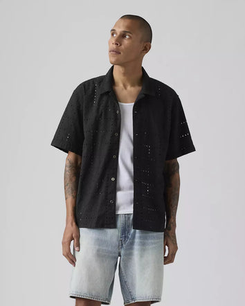levi's® sunset camp 標準版襯衫 | 男裝   005H50002S- Black  – Levi's 香港