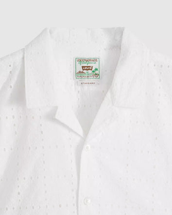 levi's® sunset camp 標準版襯衫 | 男裝   005H50004S- White  – Levi's 香港
