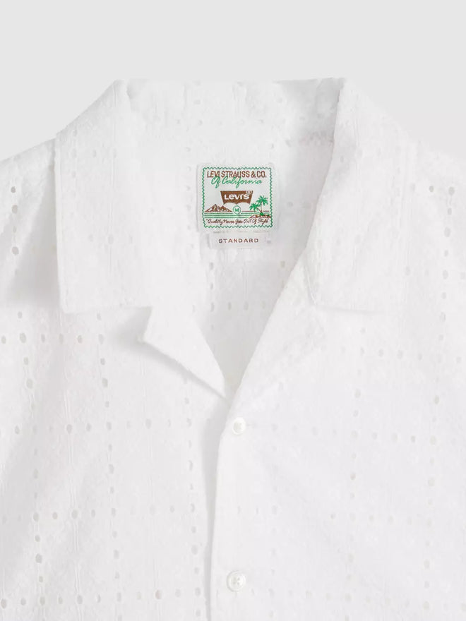 levi's® sunset camp 標準版襯衫 | 男裝   005H50004S- White  – Levi's 香港