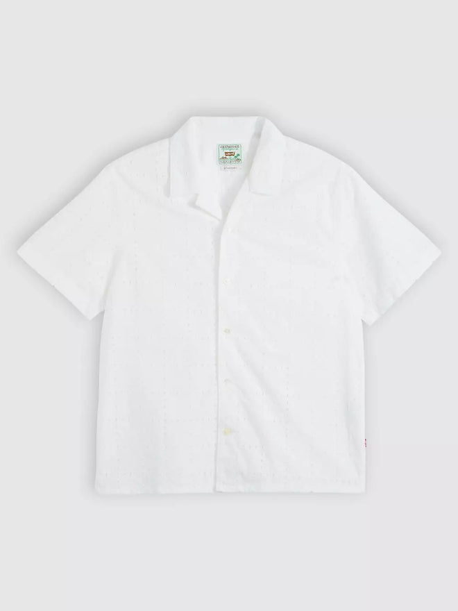 levi's® sunset camp 標準版襯衫 | 男裝   005H50004S- White  – Levi's 香港