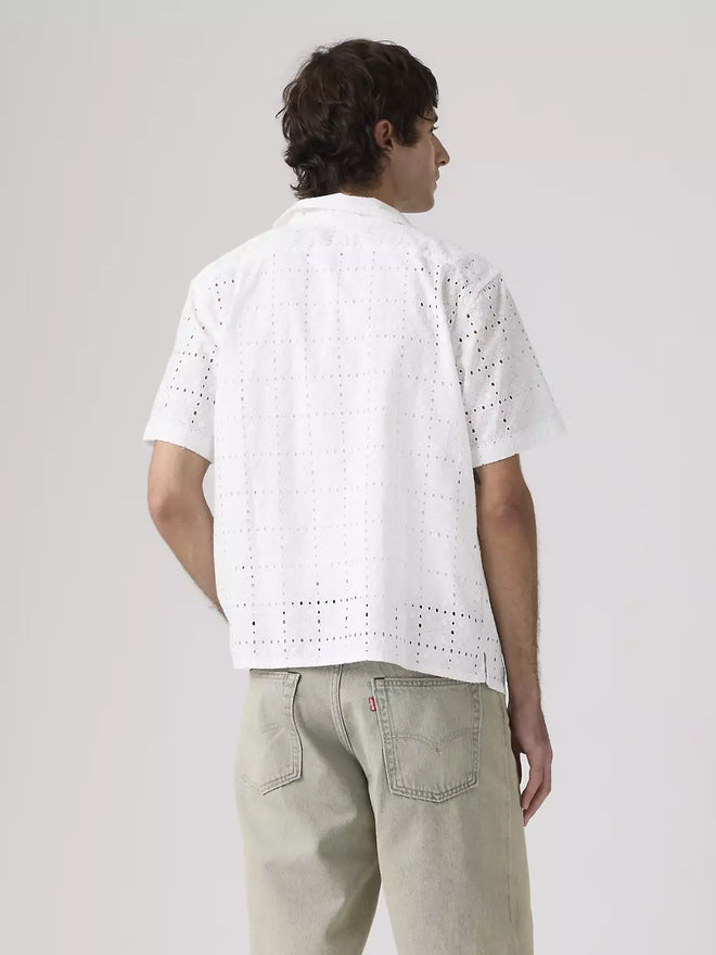 levi's® sunset camp 標準版襯衫 | 男裝   005H50004S- White  – Levi's 香港