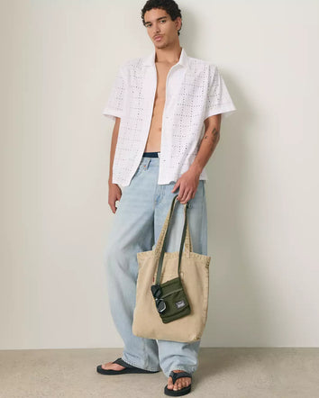 levi's® sunset camp 標準版襯衫 | 男裝   005H50004S- White  – Levi's 香港