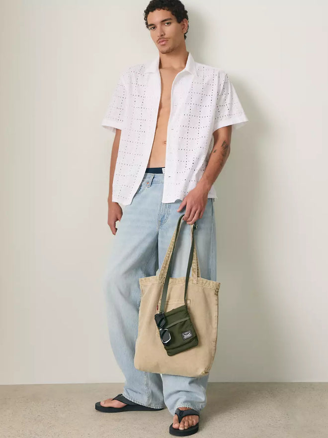 levi's® sunset camp 標準版襯衫 | 男裝   005H50004S- White  – Levi's 香港