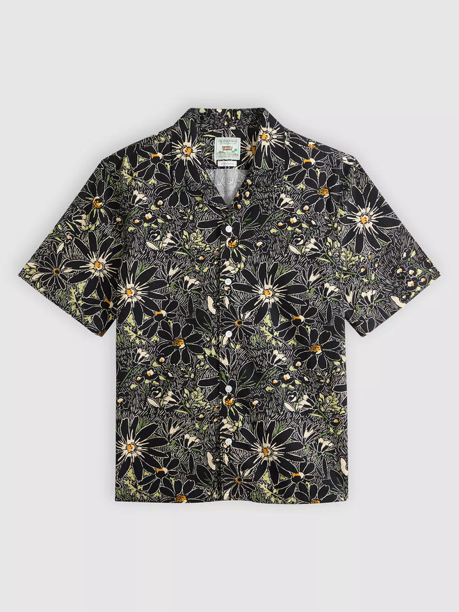 levi's® men's sunset camp 標準版型襯衫 | 男裝   005H50006S- Black  – Levi's 香港