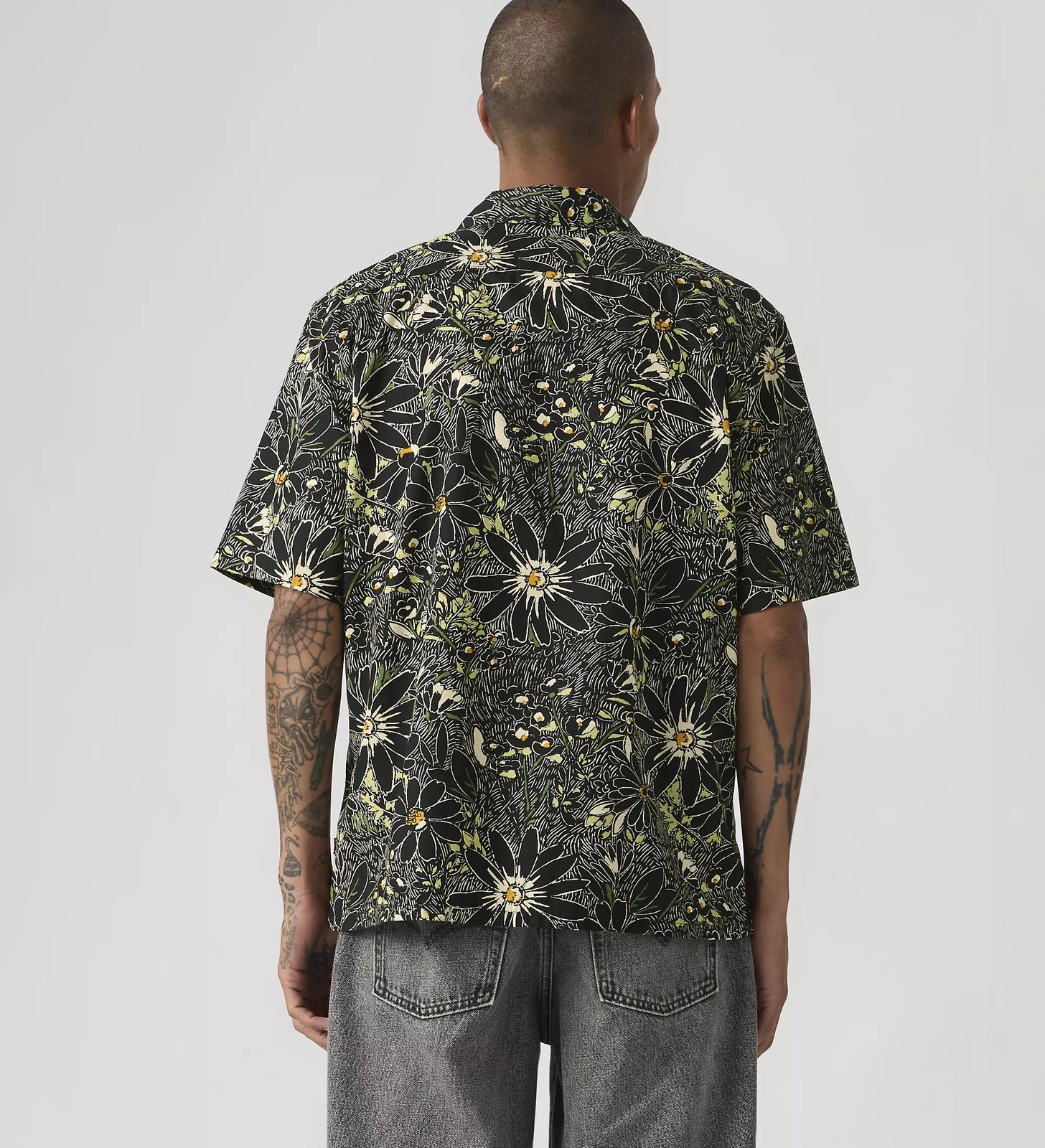 levi's® men's sunset camp standard fit shirt 005H50006S- Black – Levi's Hong Kong