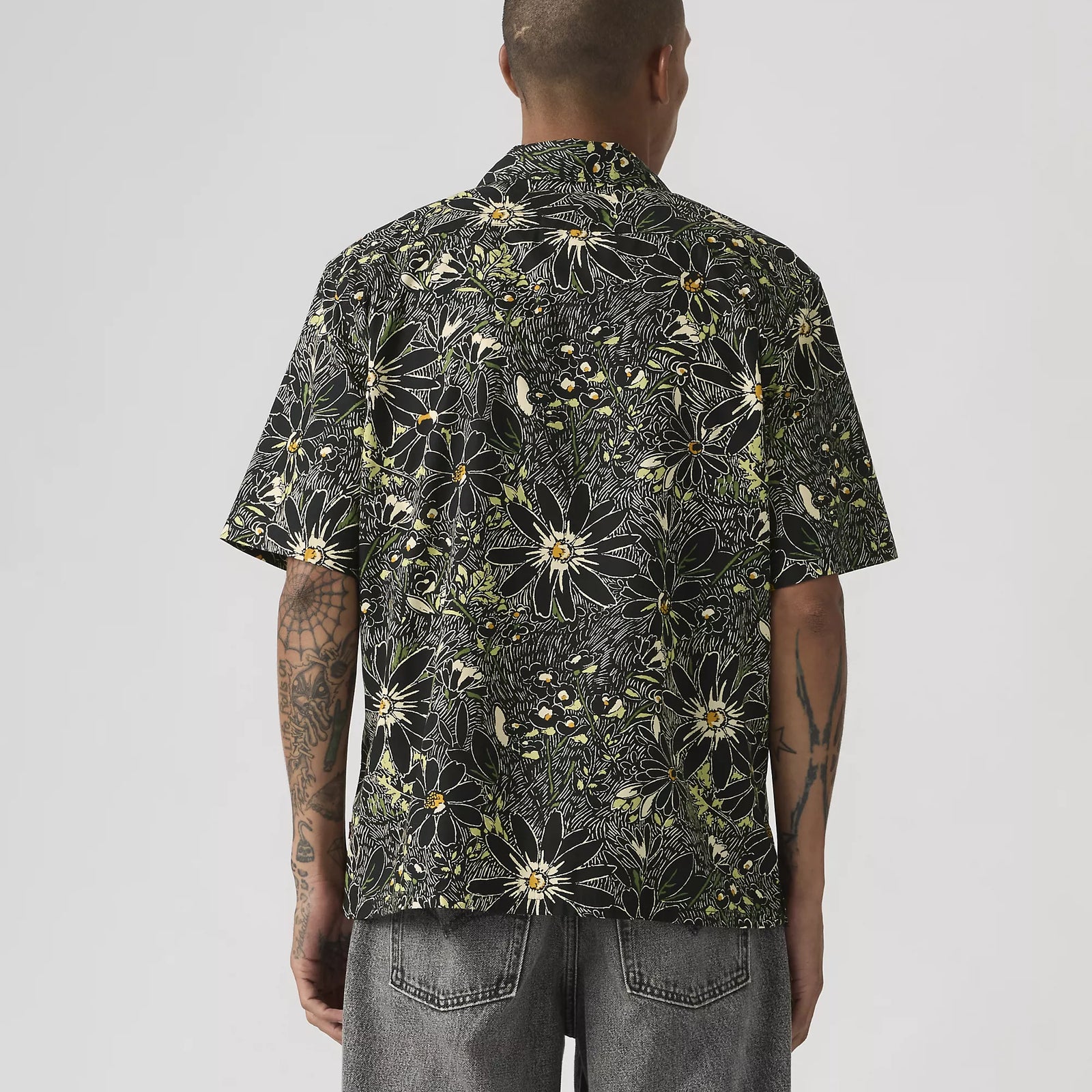levi's® men's sunset camp 標準版型襯衫 | 男裝   005H50006S- Black – Levi's 香港