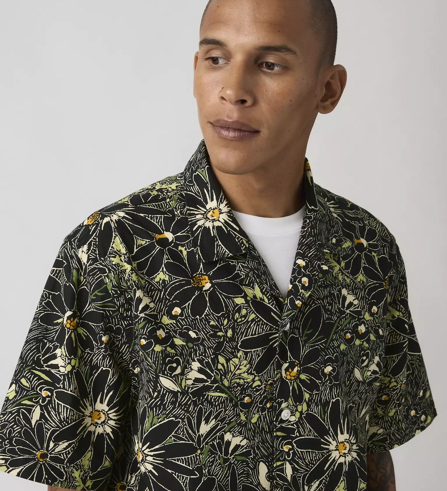 levi's® men's sunset camp standard fit shirt 005H50006S- Black – Levi's Hong Kong