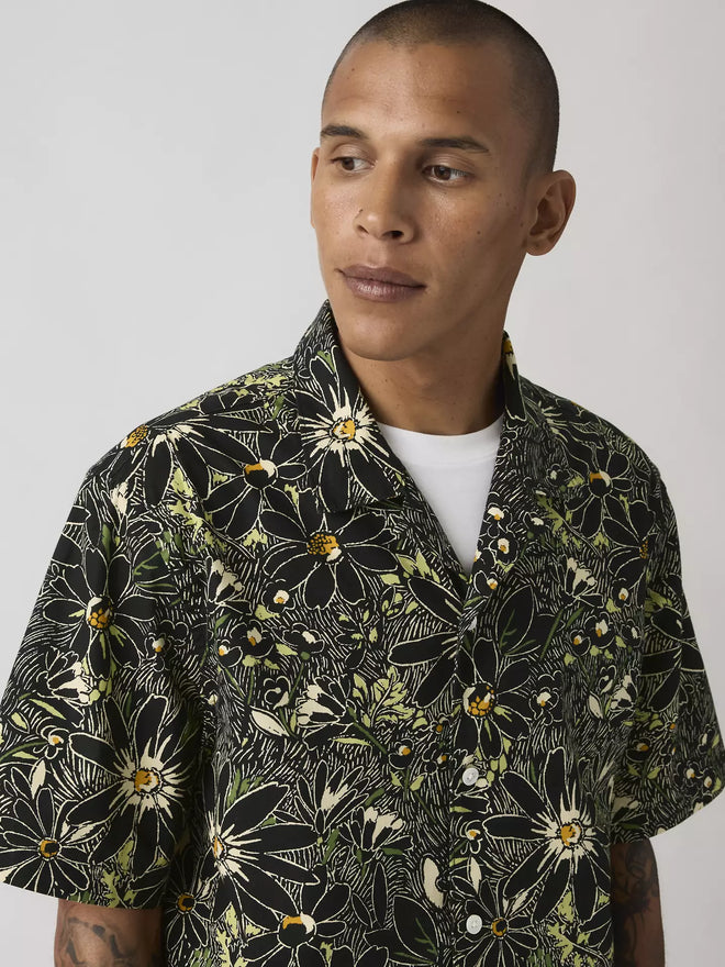 levi's® men's sunset camp 標準版型襯衫 | 男裝   005H50006S- Black  – Levi's 香港