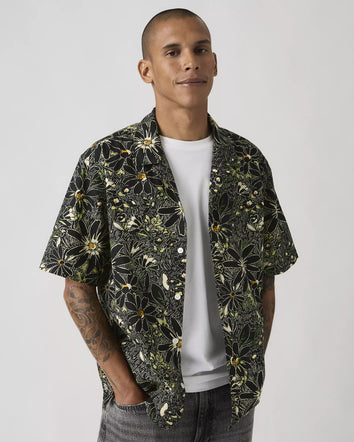 levi's® men's sunset camp standard fit shirt 005H50006S- Black  – Levi's Hong Kong