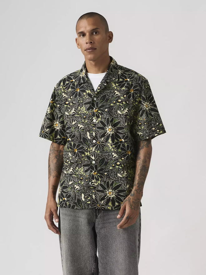 levi's® men's sunset camp 標準版型襯衫 | 男裝   005H50006S- Black  – Levi's 香港