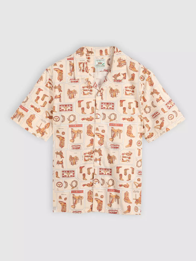 levi's® men's sunset camp 標準版型襯衫 | 男裝   005H50007XS- Neutral  – Levi's 香港