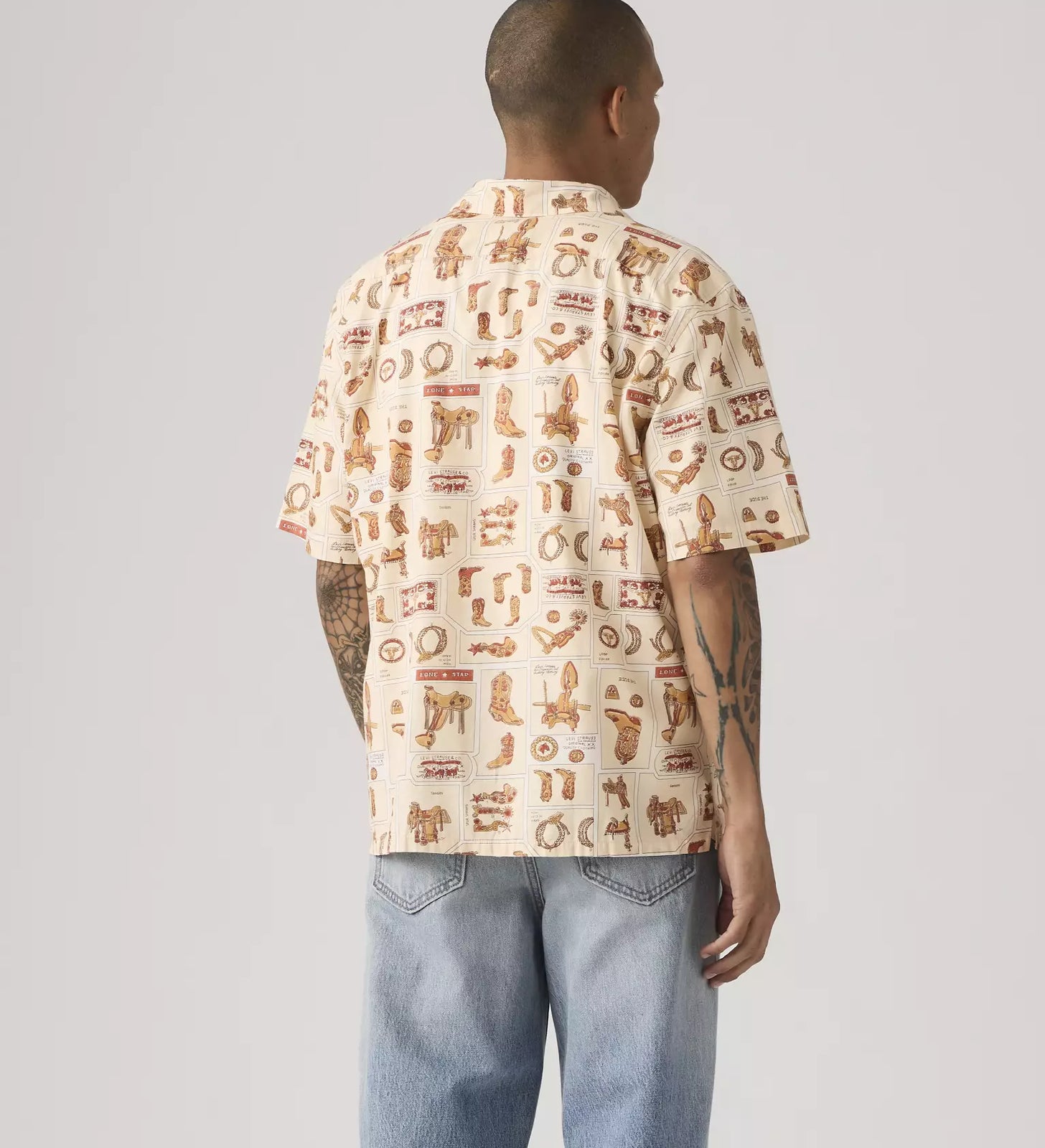 levi's® men's sunset camp standard fit shirt 005H50007XS- Neutral – Levi's Hong Kong