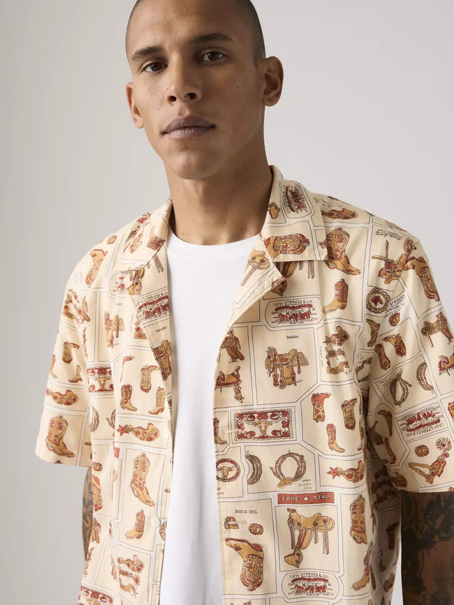 levi's® men's sunset camp 標準版型襯衫 | 男裝   005H50007XS- Neutral  – Levi's 香港