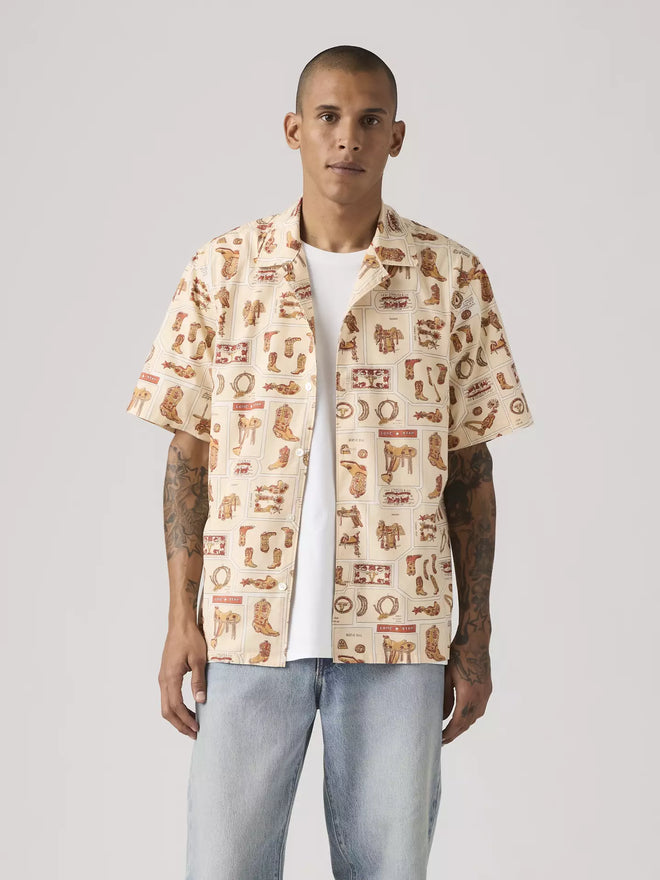 levi's® men's sunset camp 標準版型襯衫 | 男裝   005H50007XS- Neutral  – Levi's 香港