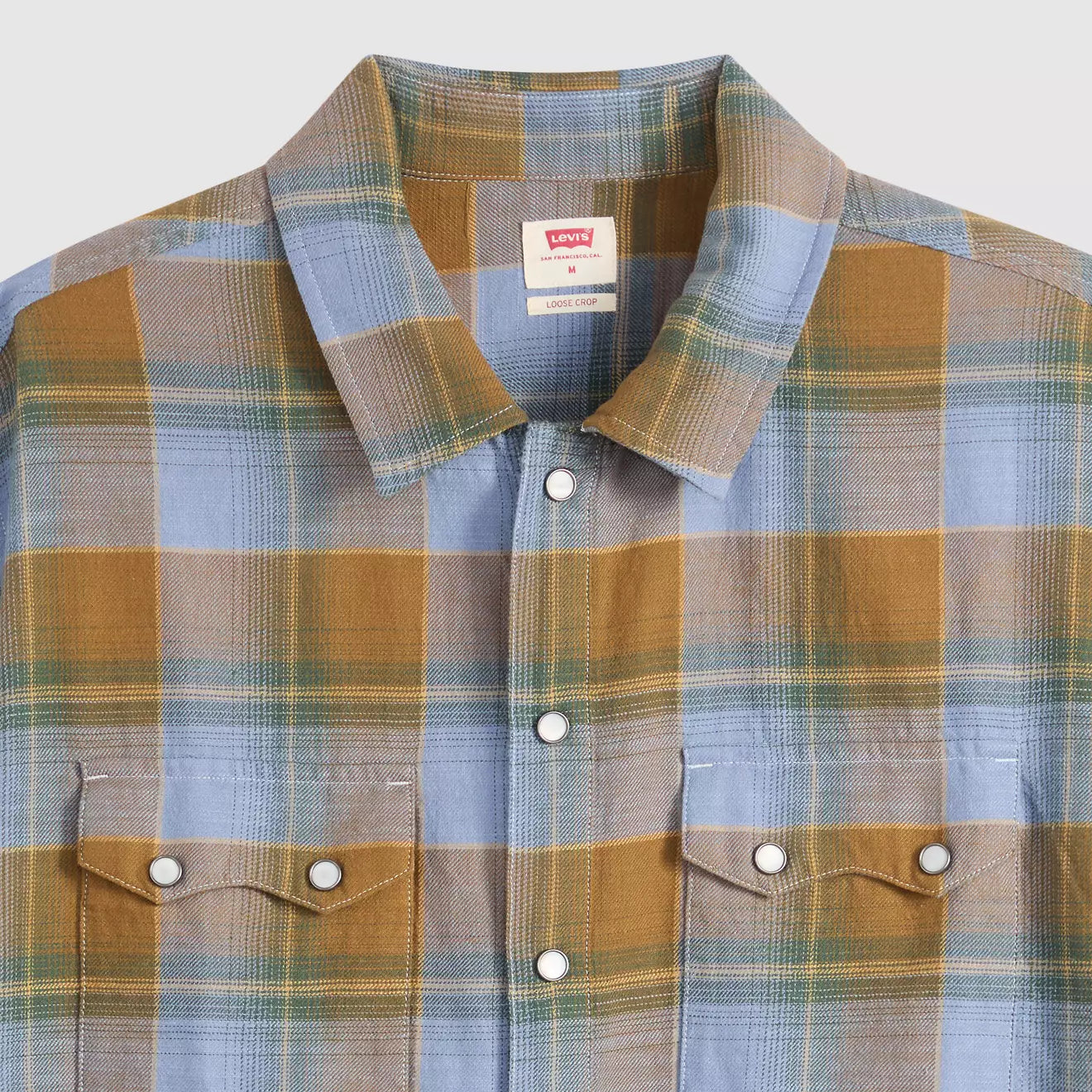 levi's® 短袖 boxy 西部襯衫 | 男裝   005H70002S- Multicolor – Levi's 香港
