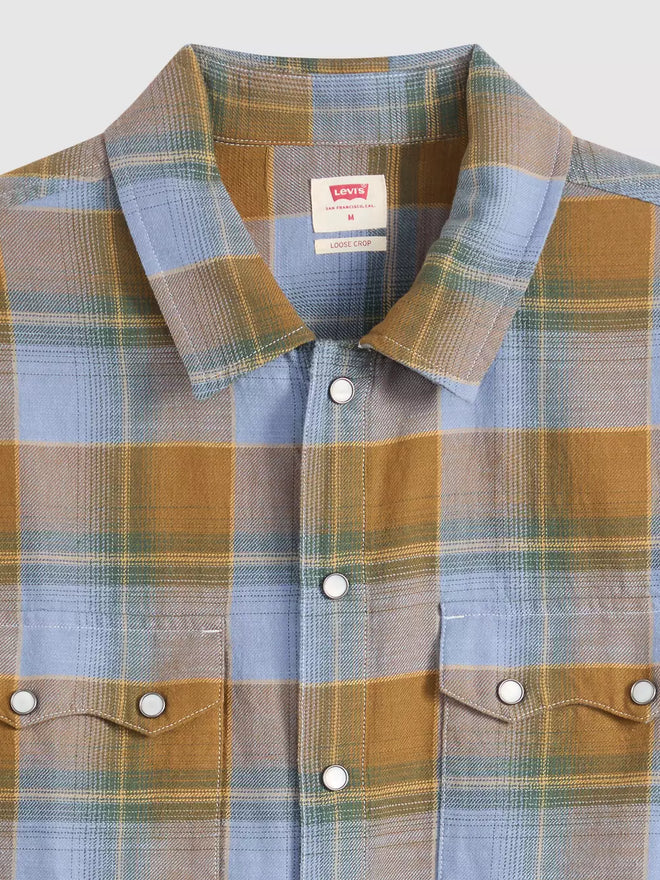 levi's® 短袖 boxy 西部襯衫 | 男裝   005H70002S- Multicolor  – Levi's 香港