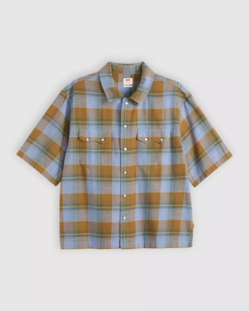 levi's® 短袖 boxy 西部襯衫 | 男裝   005H70002XS- Multicolor  – Levi's 香港