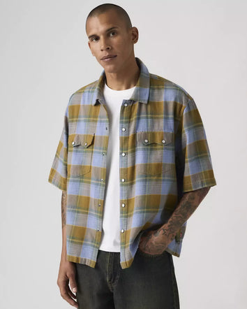 levi's® 短袖 boxy 西部襯衫 | 男裝   005H70002XS- Multicolor  – Levi's 香港