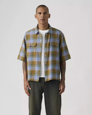 levi's® 短袖 boxy 西部襯衫 | 男裝   005H70002XS- Multicolor  – Levi's 香港