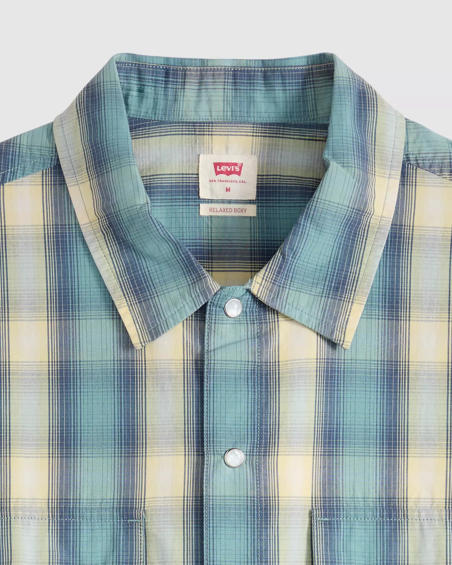 Levi's® Short-Sleeve Boxy 西部襯衫 | 男裝  