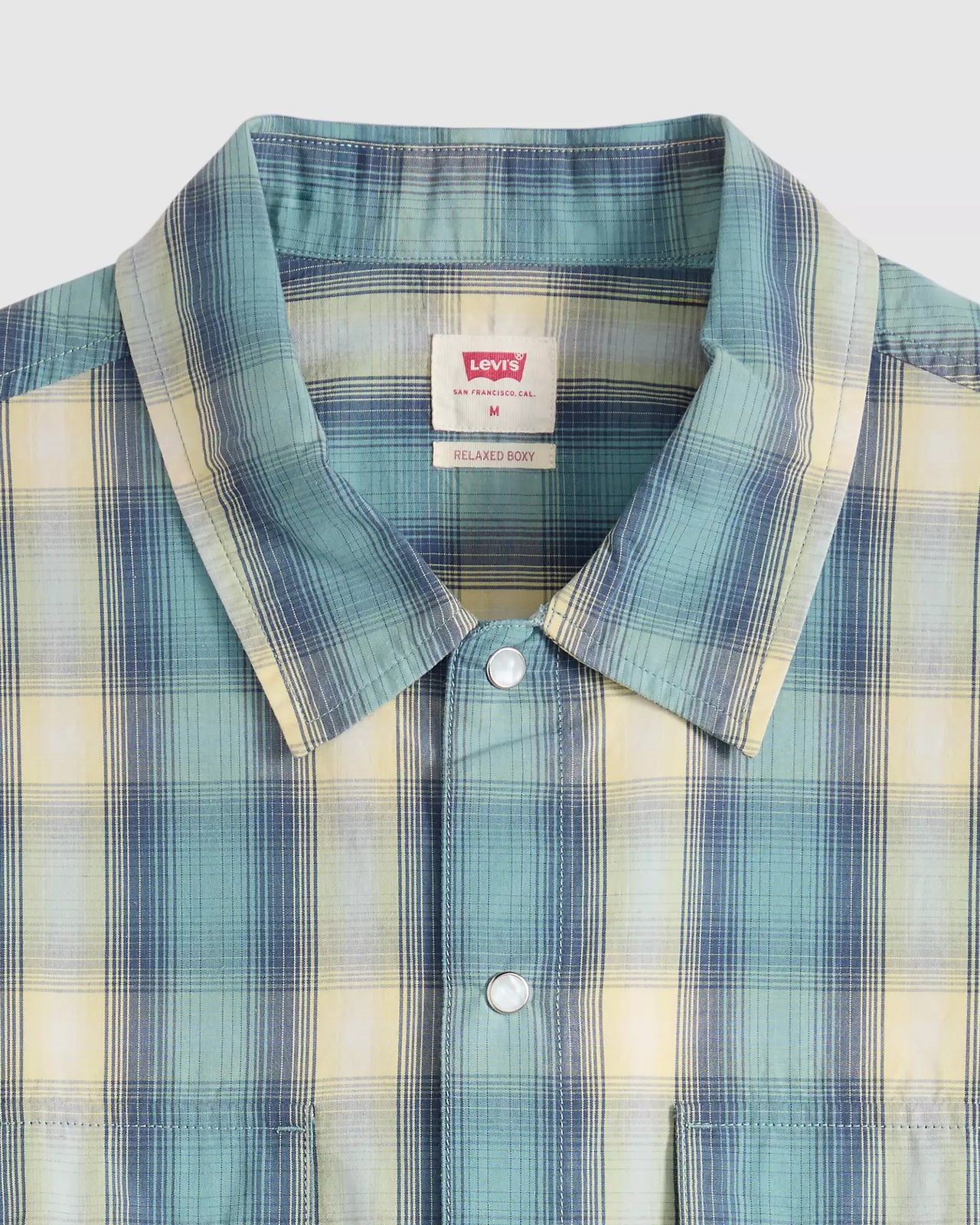 levi's® short-sleeve boxy 西部襯衫 | 男裝   005H70007S- Multicolor – Levi's 香港