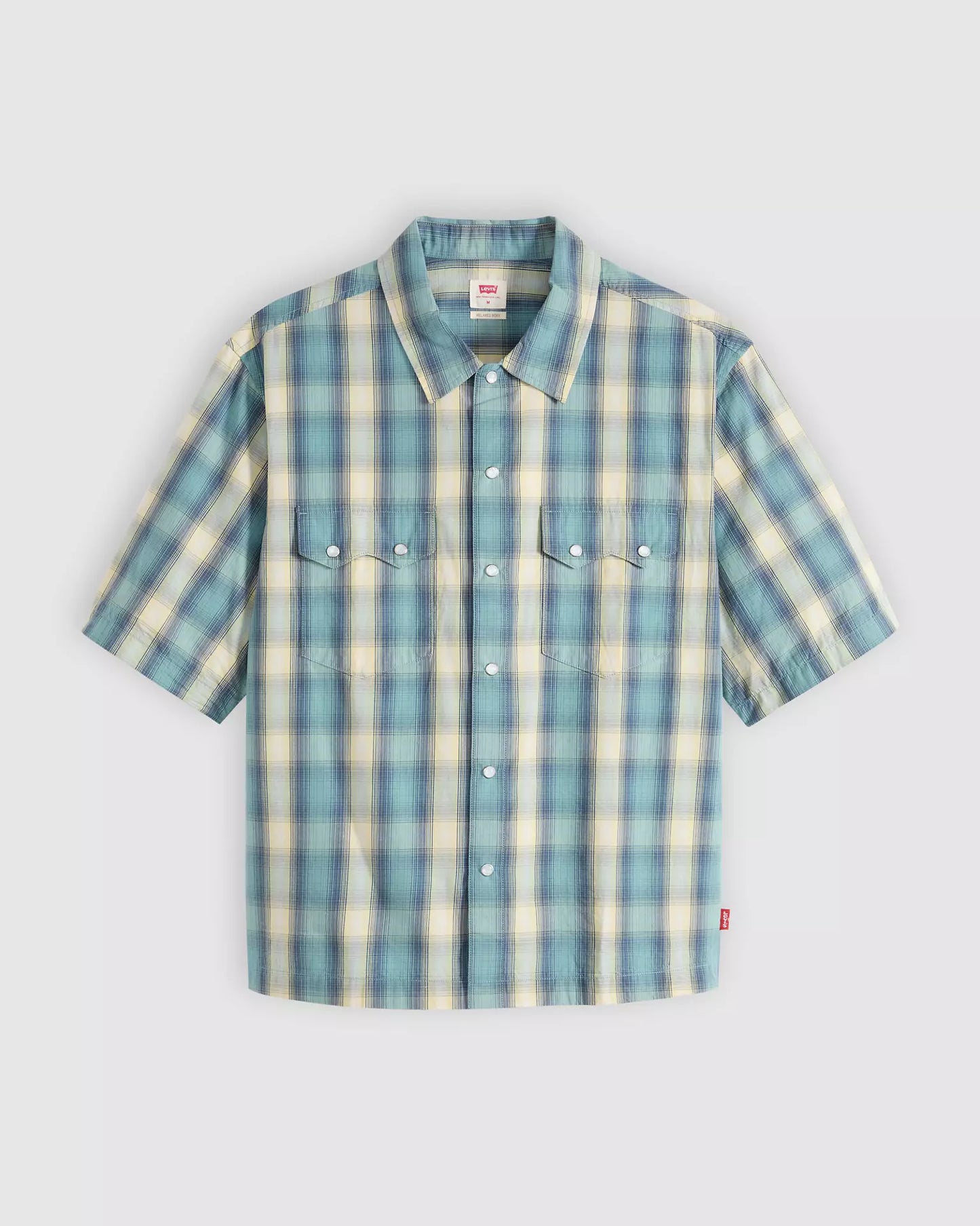 Levi's® Short-Sleeve Boxy 西部襯衫 | 男裝  
