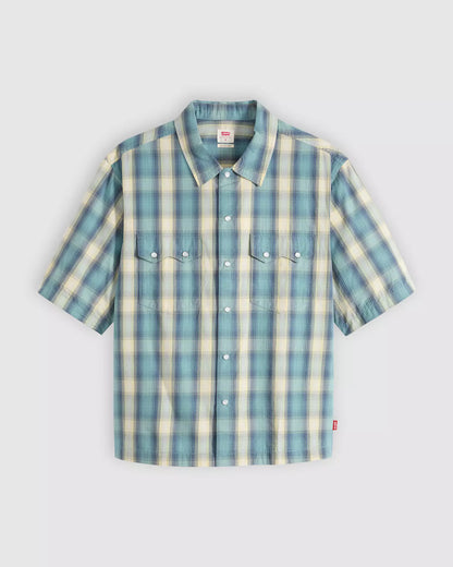Levi's® Short-Sleeve Boxy 西部襯衫 | 男裝  