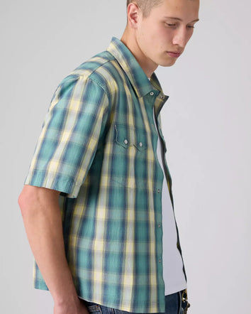 levi's® men's short-sleeve boxy western shirt 005H70007S- Multicolor  – Levi's Hong Kong