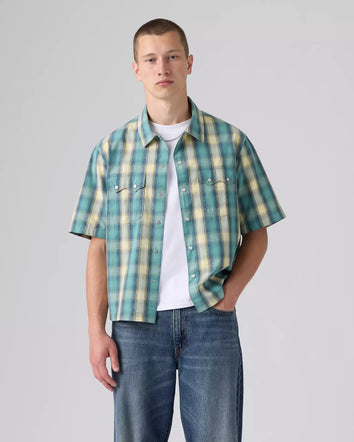 levi's® men's short-sleeve boxy western shirt 005H70007S- Multicolor  – Levi's Hong Kong