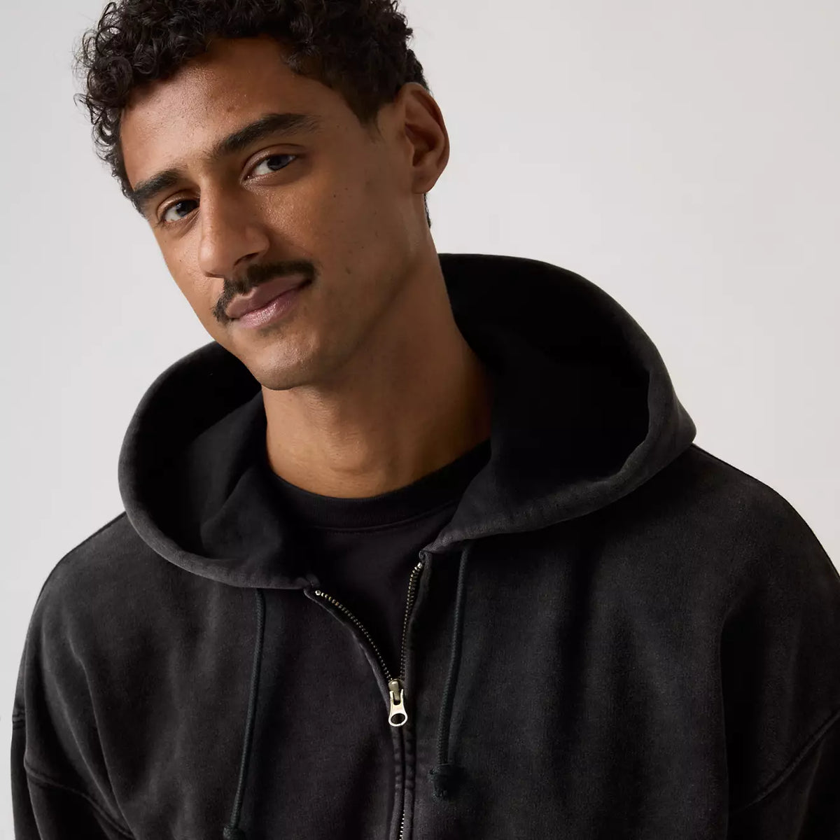 Levi's® Hayes 寬鬆全拉鍊衛衣 | 男裝