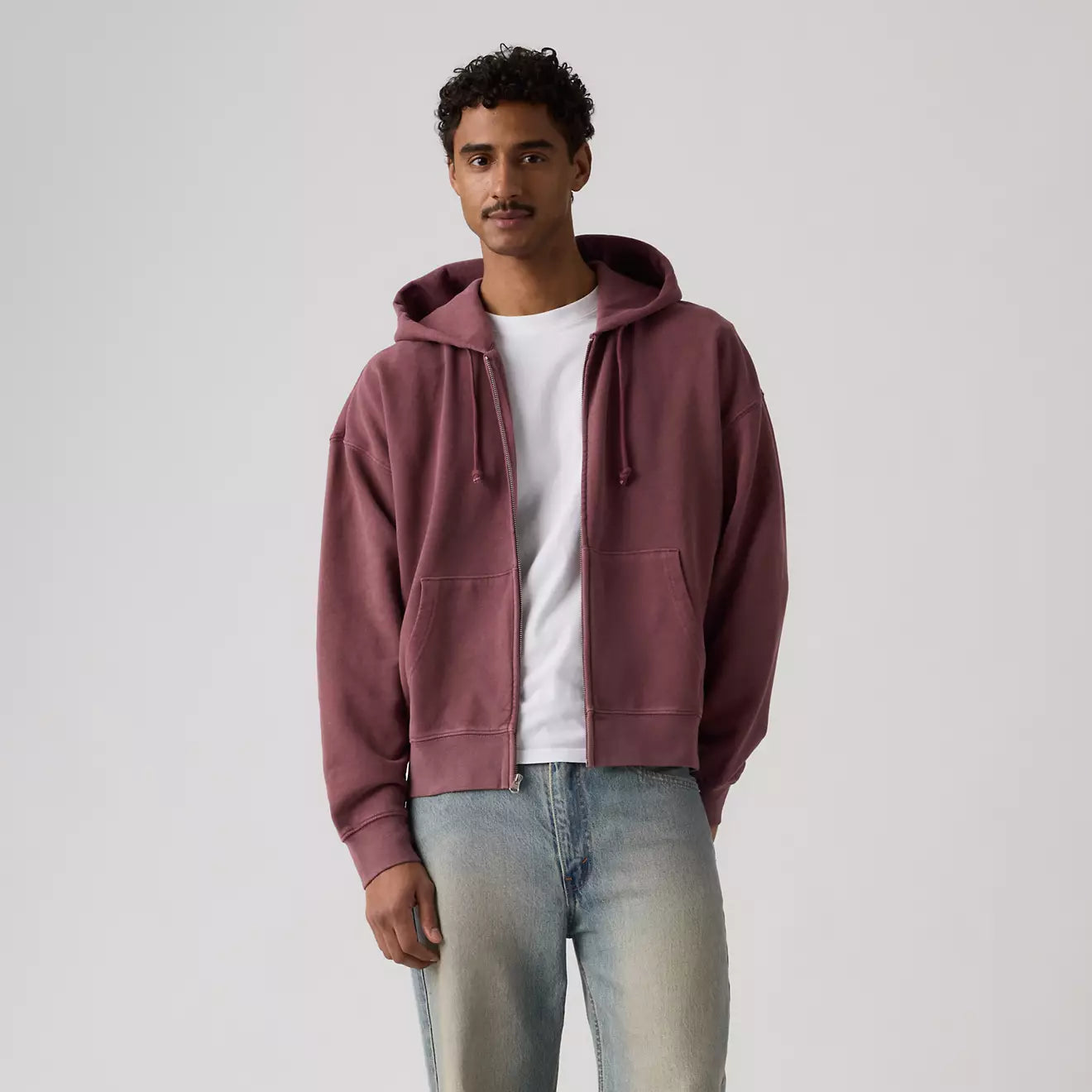 levi's® men's hayes boxy full-zip sweatshirt 005PJ0004S- Multicolor – Levi's Hong Kong