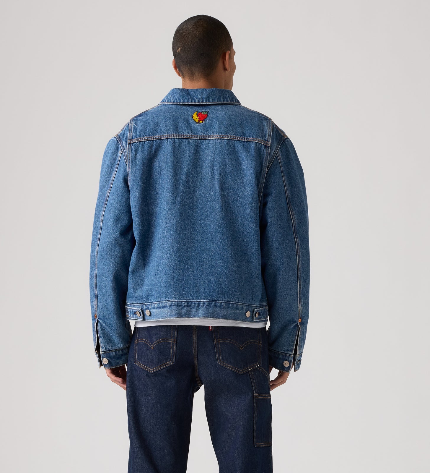 levi’s® x sky high farm goods trucker 外套 005RH0000S- Blue – Levi's 香港