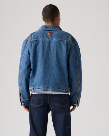 levi’s® x sky high farm goods trucker 外套 005RH0000S- Blue  – Levi's 香港