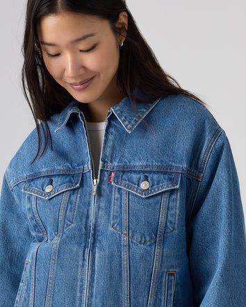 levi’s® x sky high farm goods trucker 外套 005RH0000S- Blue  – Levi's 香港