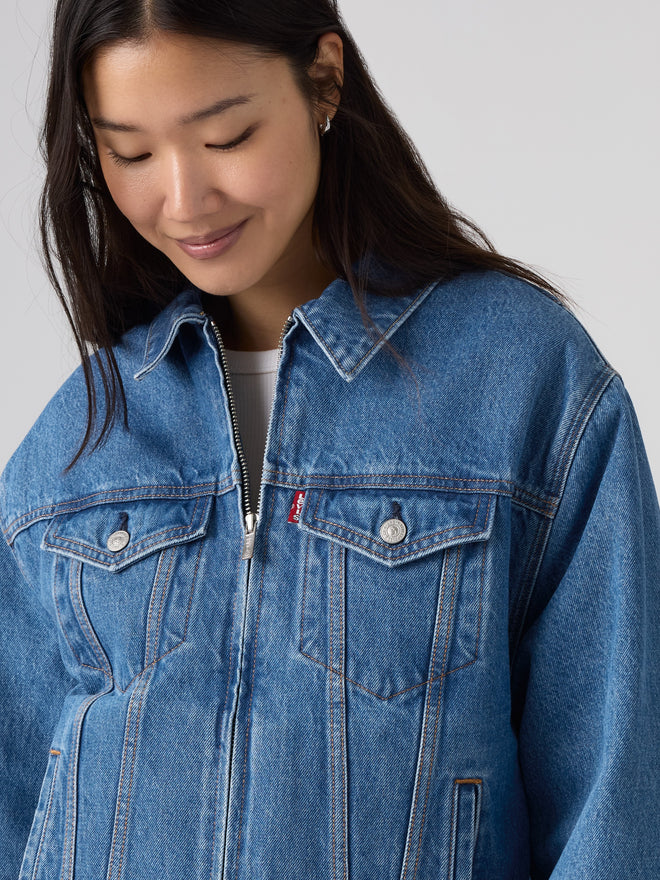 levi’s® x sky high farm goods trucker 外套 005RH0000S- Blue  – Levi's 香港