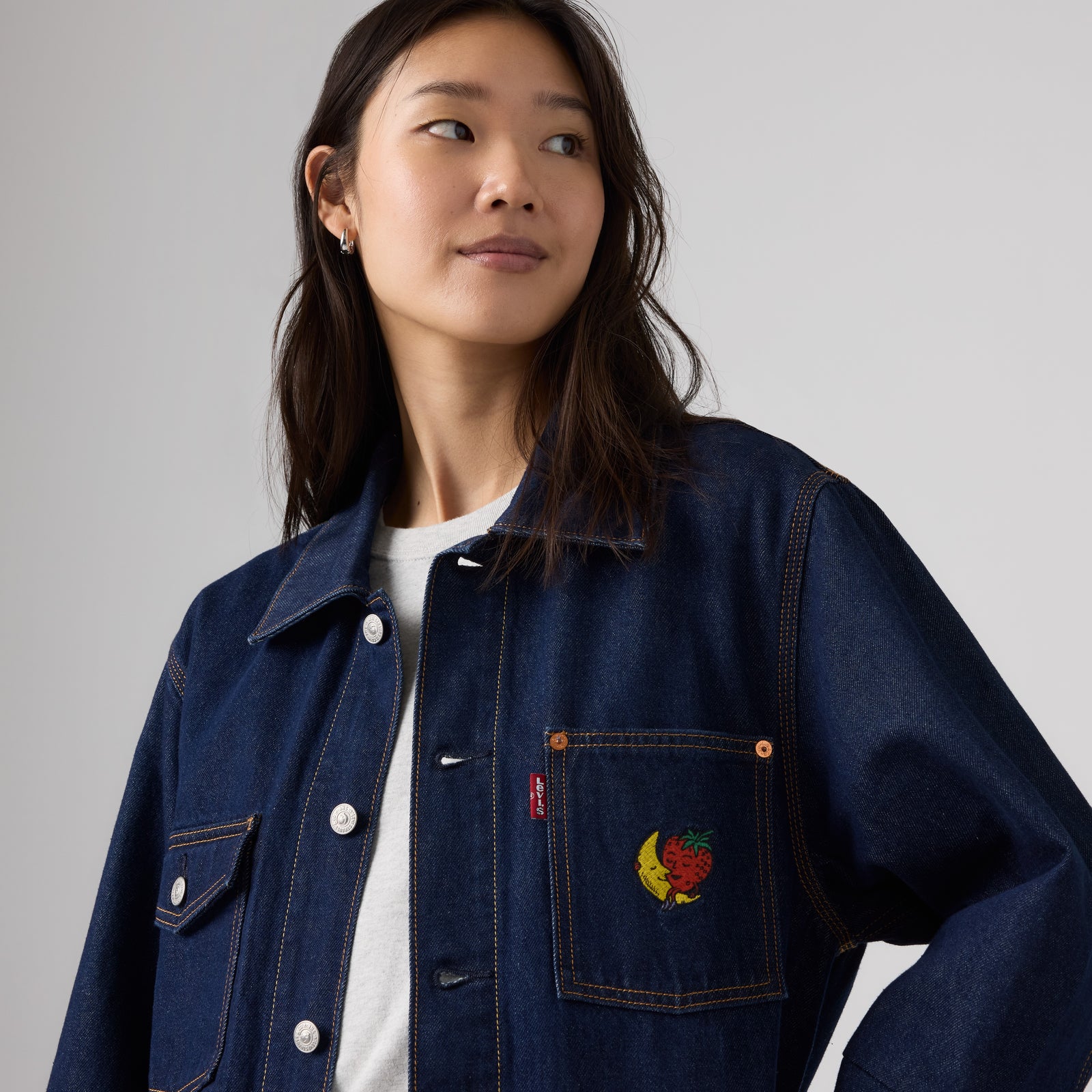 levi’s® x sky high farm goods chore coat 005RI0000M- Blue – Levi's Hong Kong