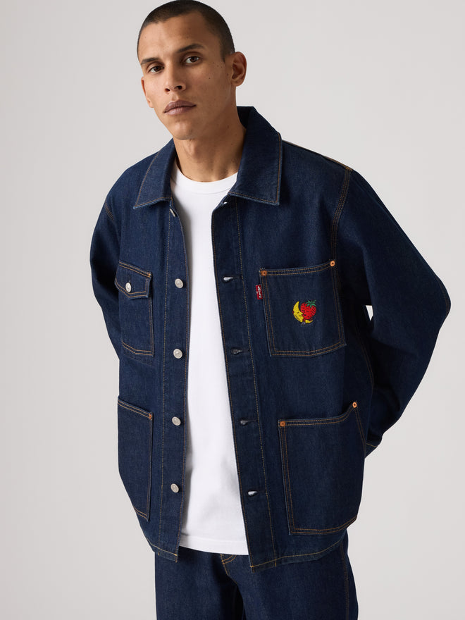 levi’s® x sky high farm goods 工裝外套 005RI0000M- Blue  – Levi's 香港