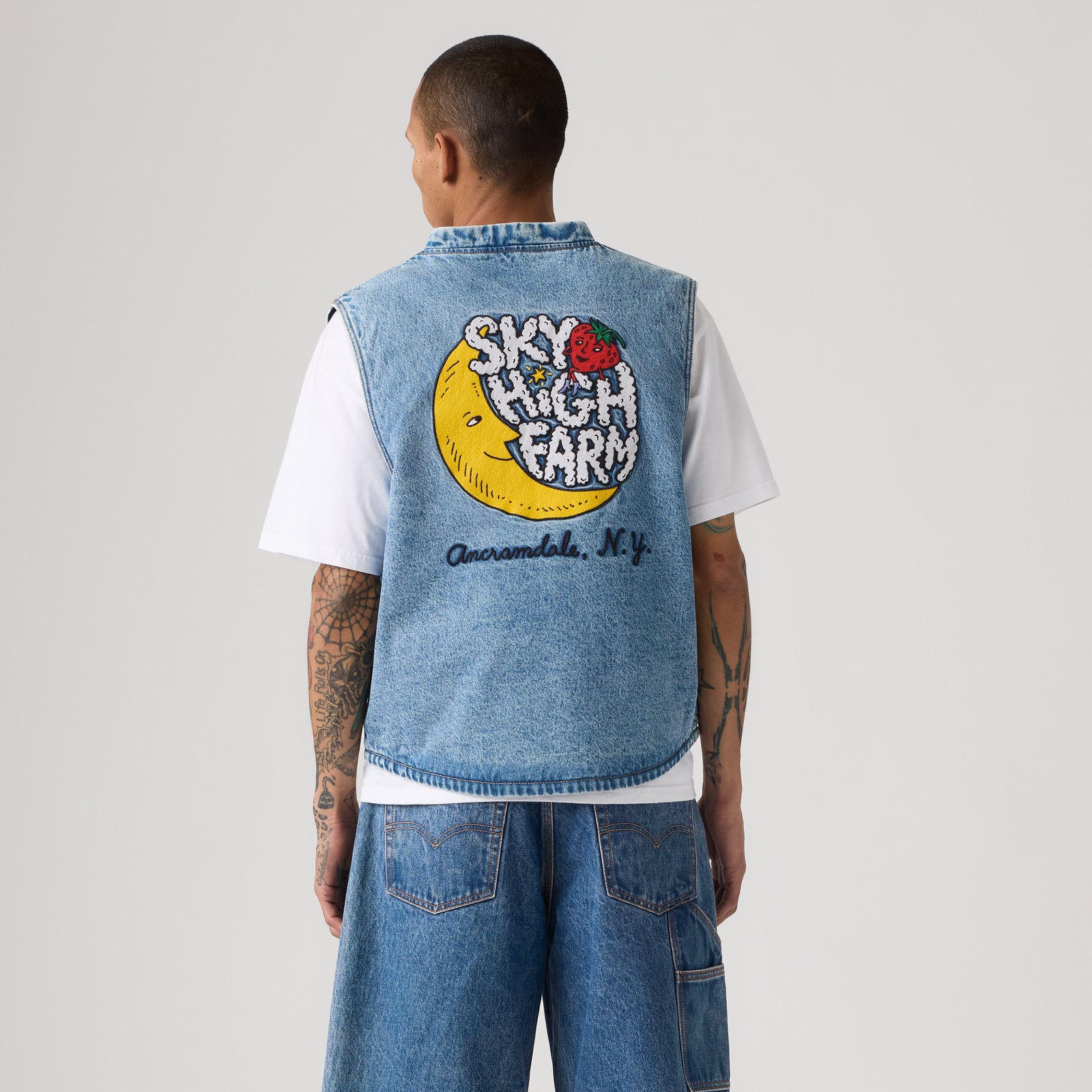 levi’s® x sky high farm goods 背心 006D30000M- Blue – Levi's 香港